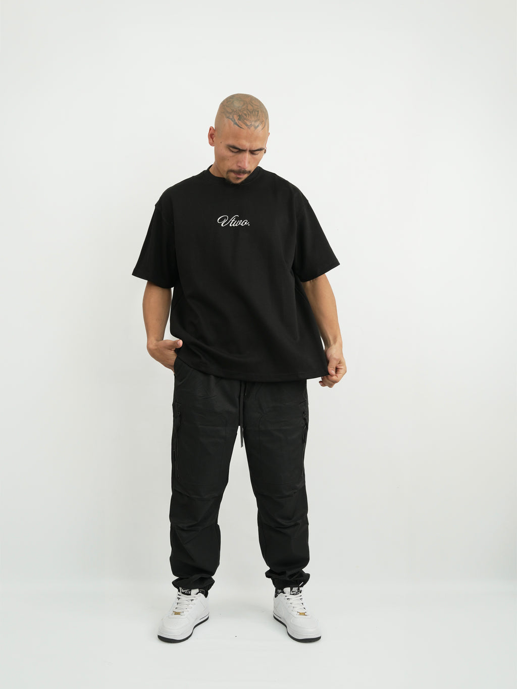 CAMISETA FCA003 NEGRO
