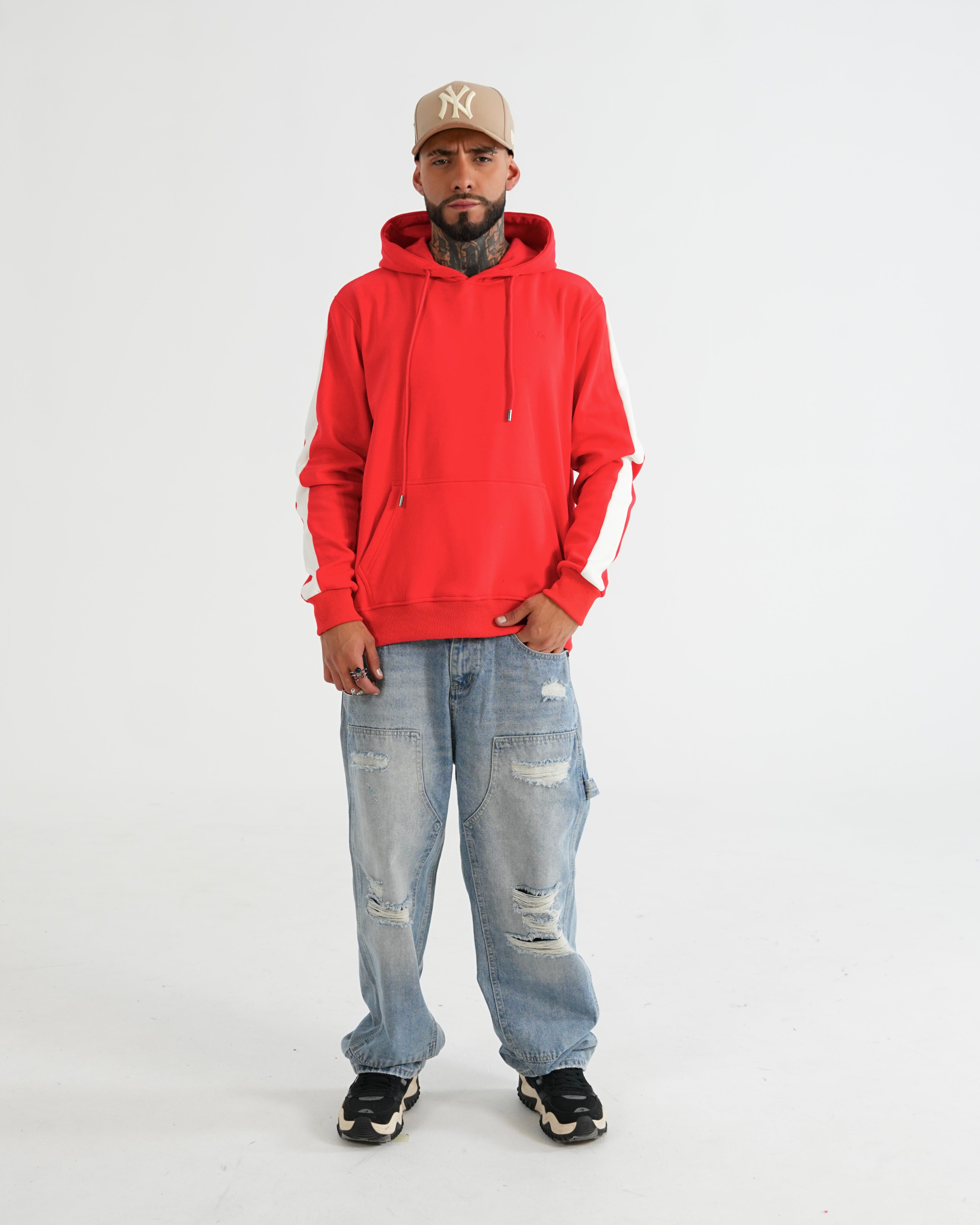 HOODIE LSA024 ROJO