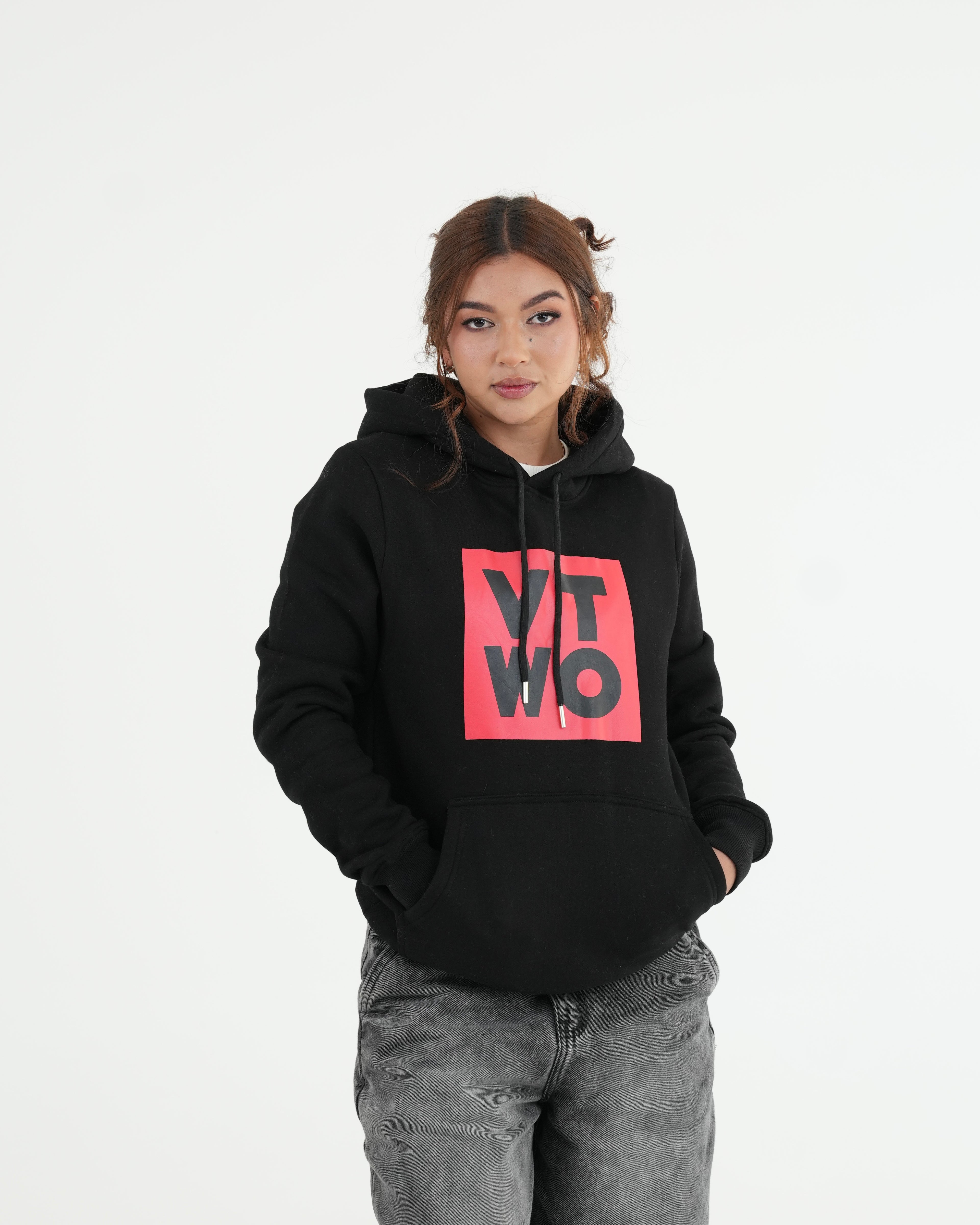 HOODIE FSA063 NEGRO