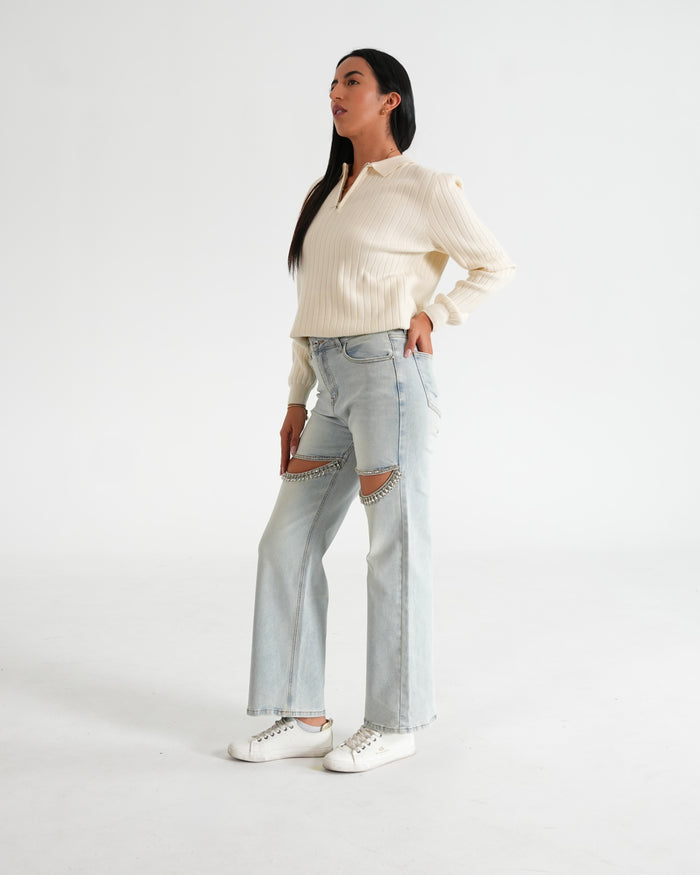 JEAN JD003 MJBN AZUL