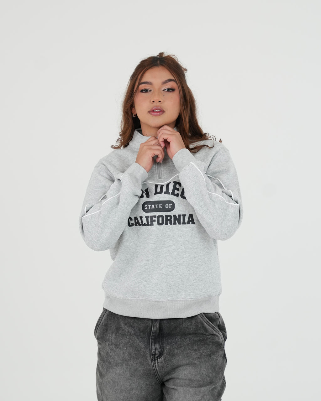 BUZO FMSA028 GRIS