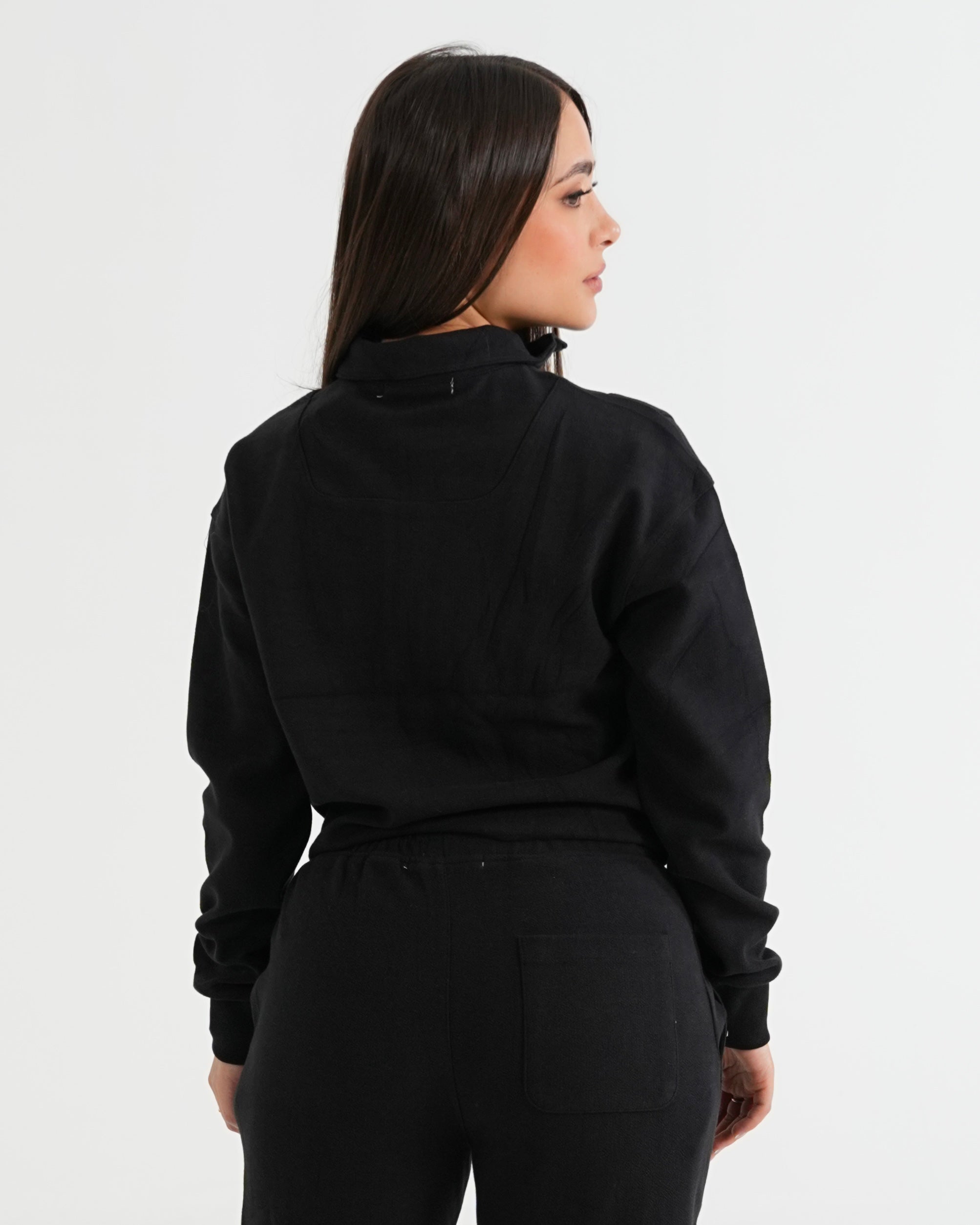 SUDADERA V002 NEGRO