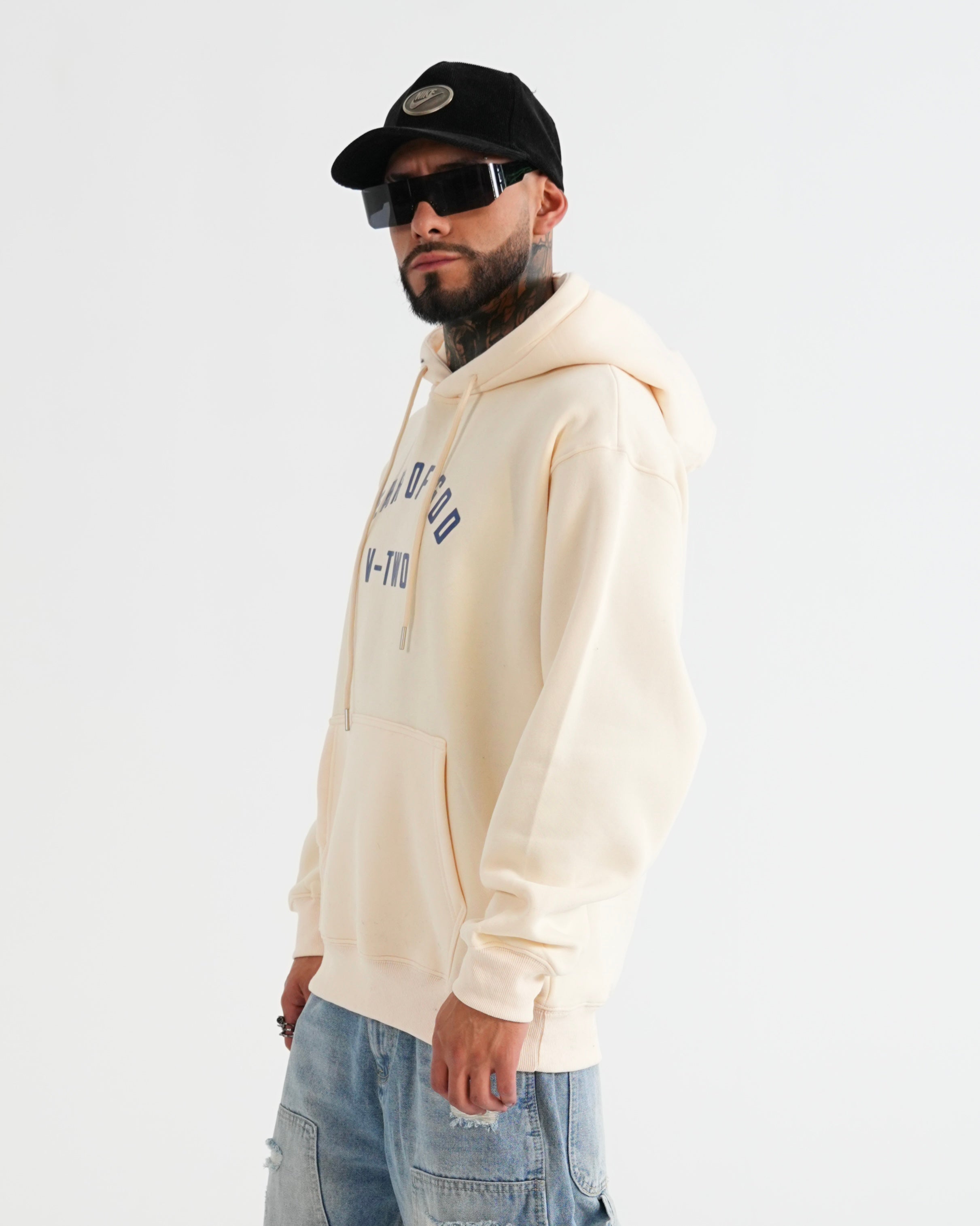 HOODIE FSA080 BEIGE