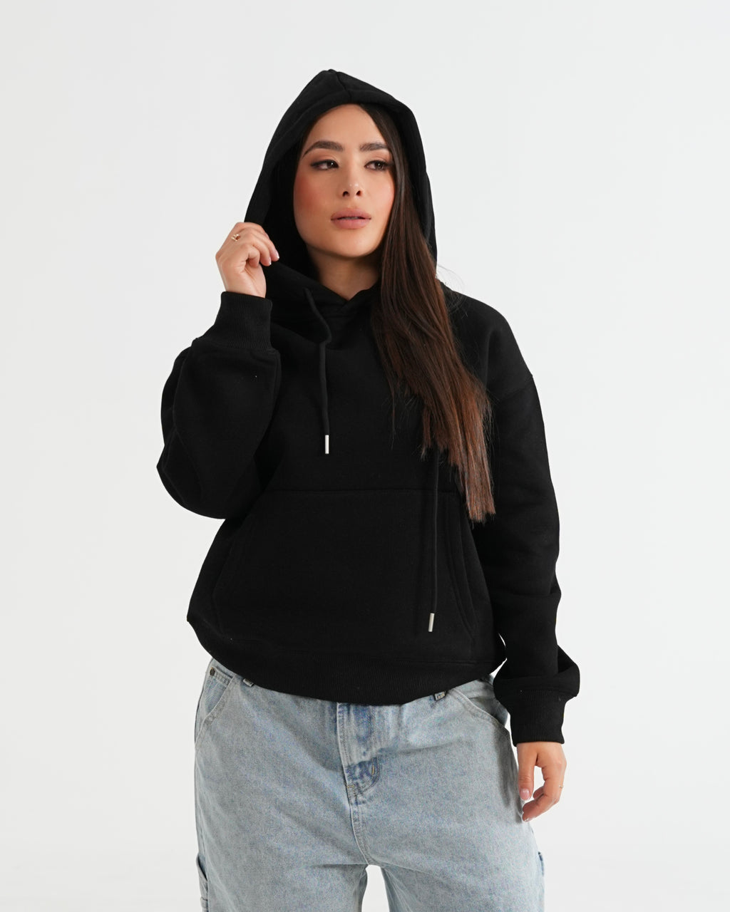 HOODIE FMSA045 NEGRO