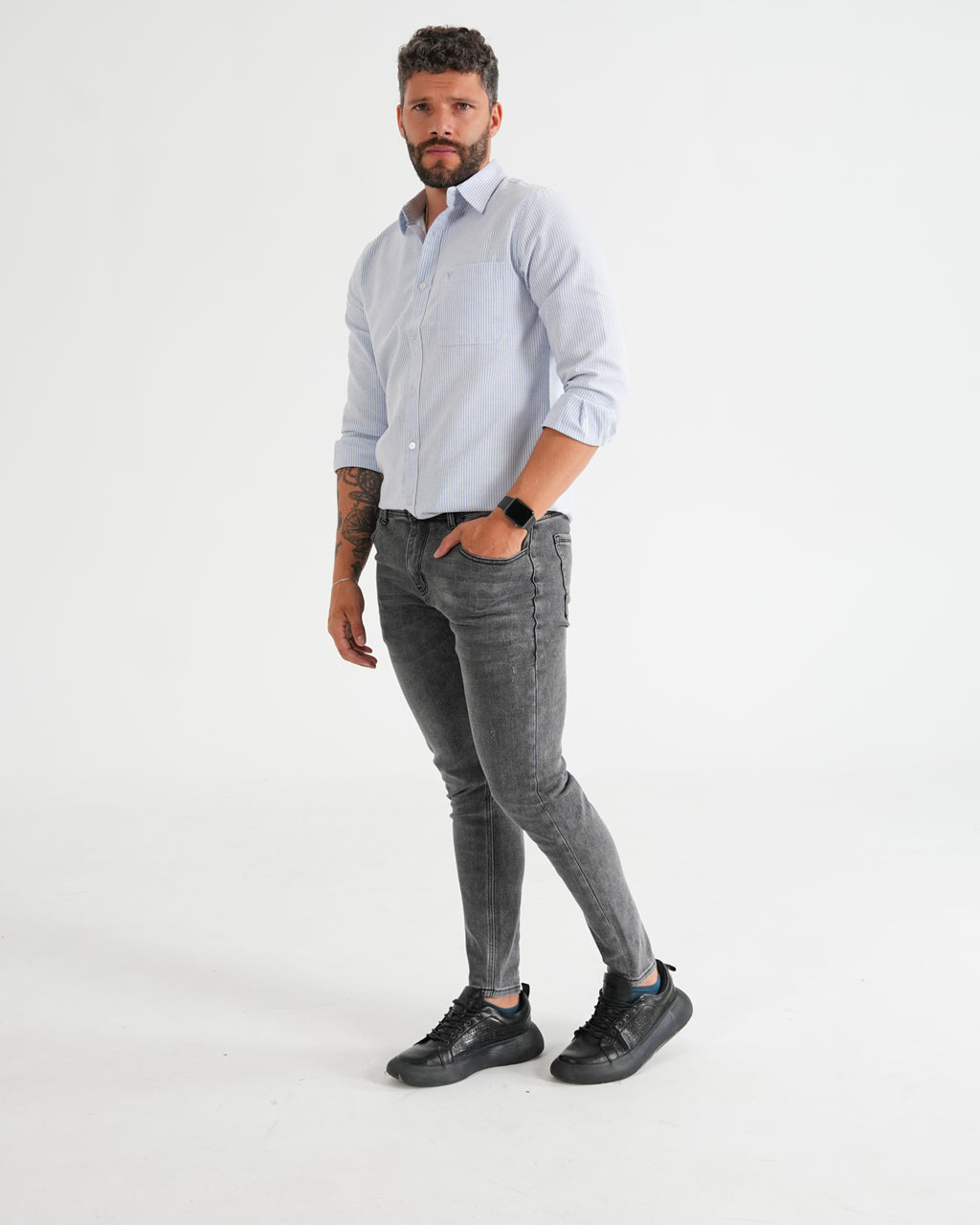 JEAN JH001 JBK GRIS