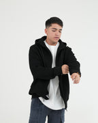 CHAQUETA FSA054 NEGRO