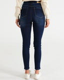JEAN SKINNY JH001 MJAU AZUL