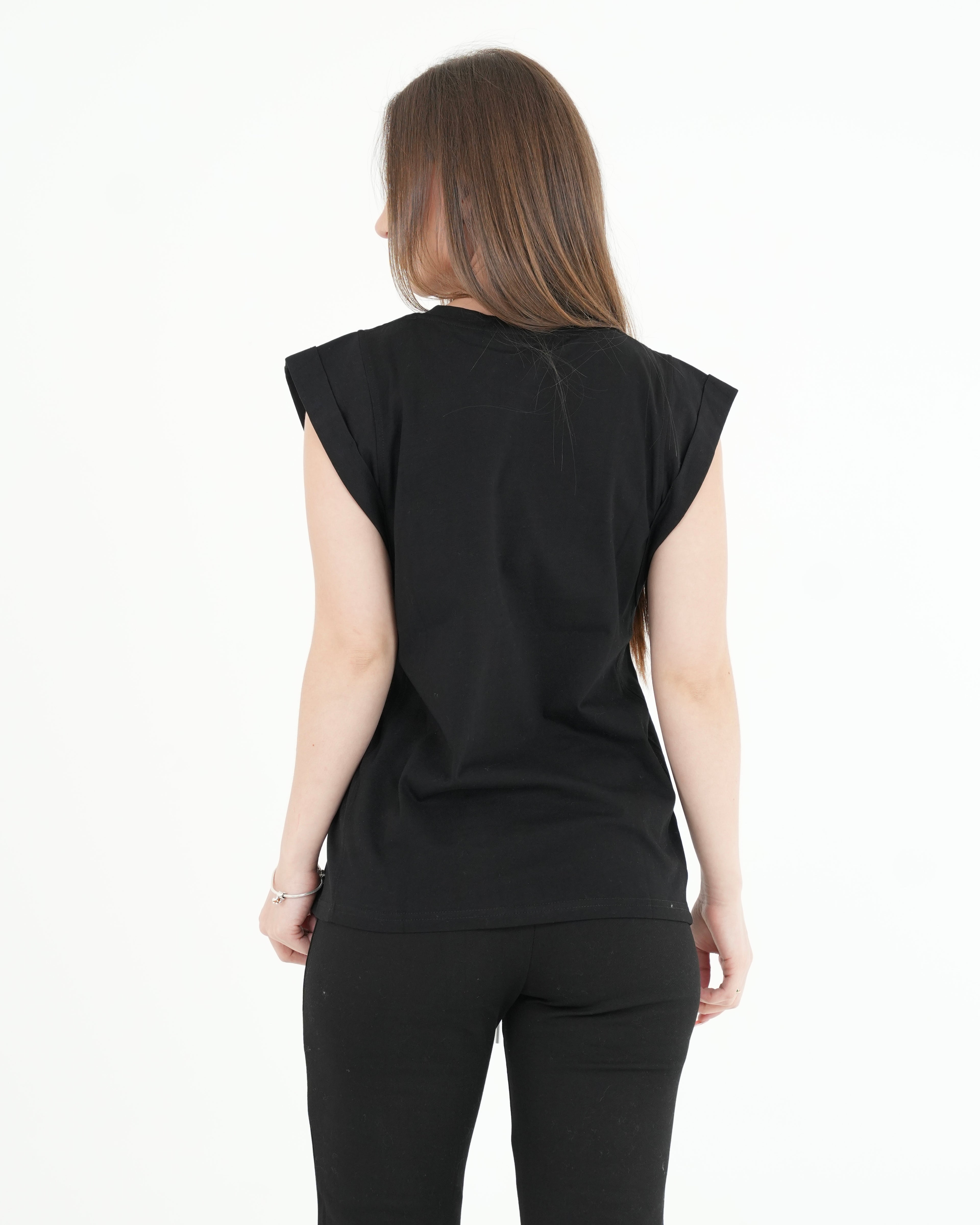 CAMISETA MCA002 NEGRO