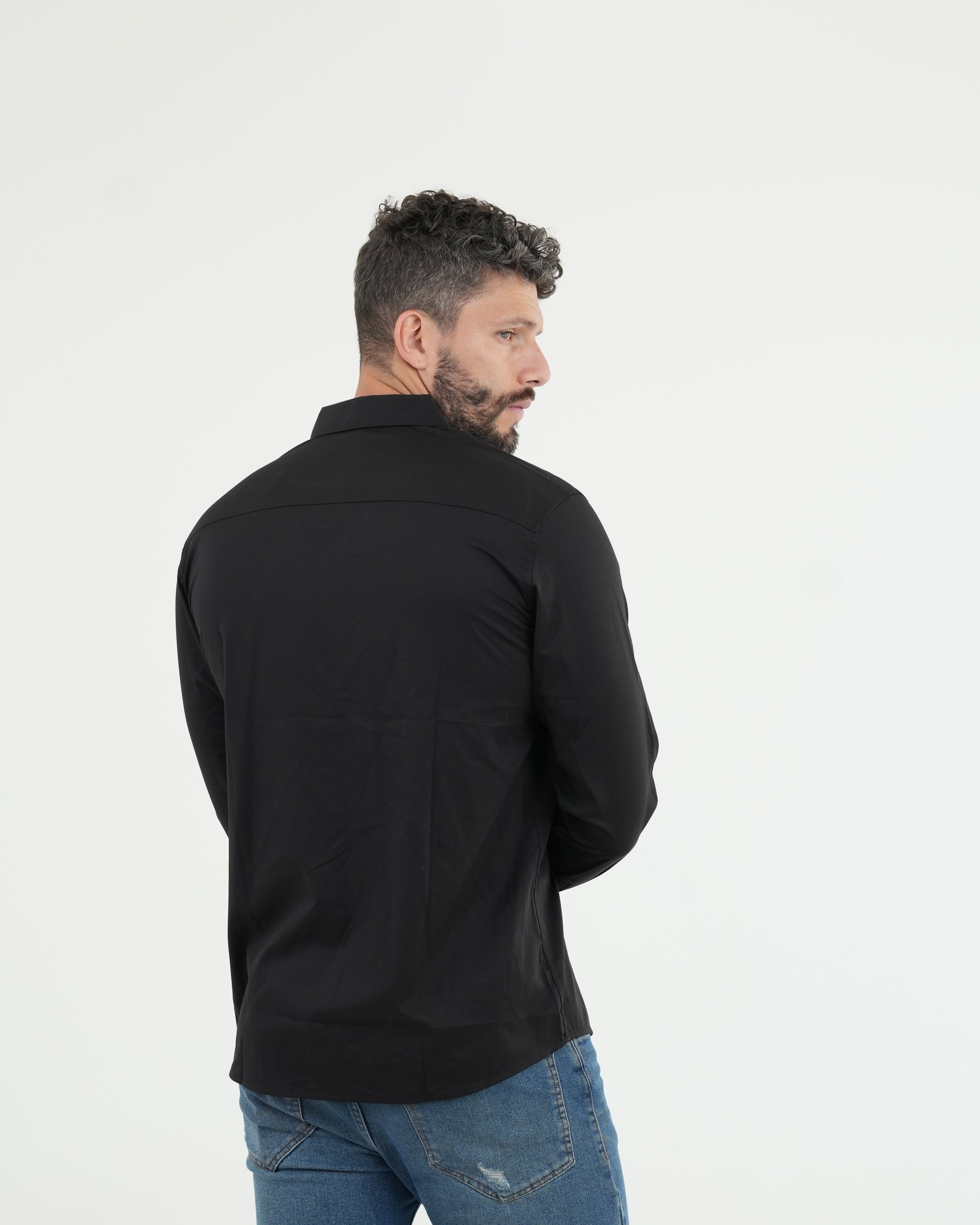 CAMISA FVR010 NEGRO