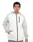 CHAQUETA SA104 GRIS BLANCO