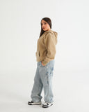 HOODIE FSA068 KHAKI C