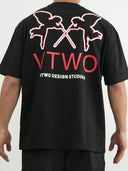 CAMISETA FCA007 NEGRO
