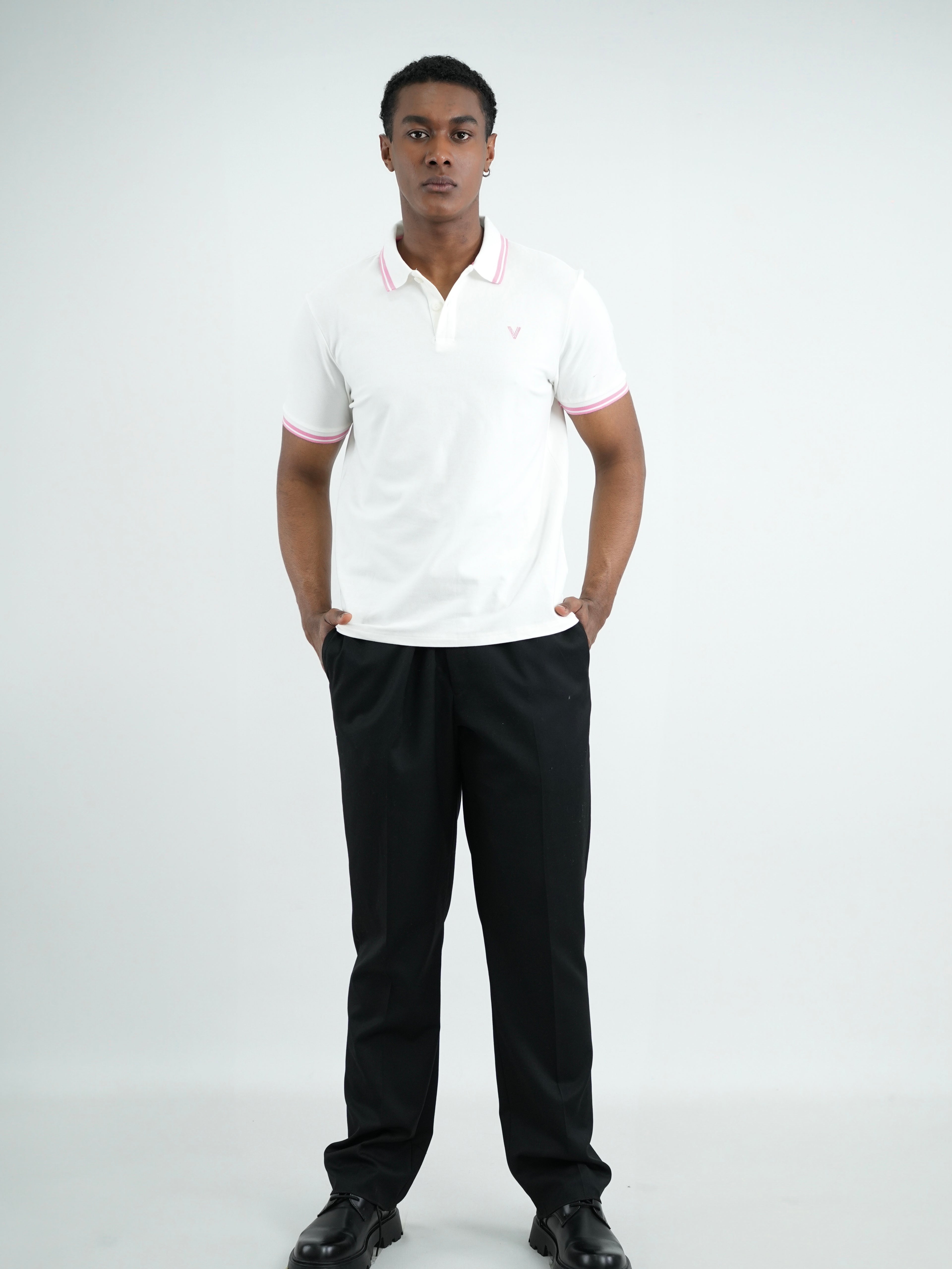 CAMISA POLO CAP005 BLANCO