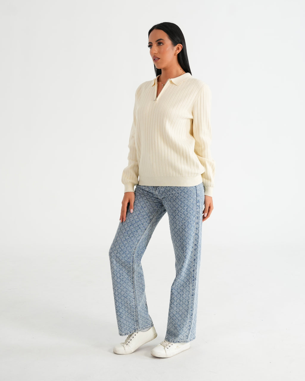 SUÉTER HISA022 BLANCO