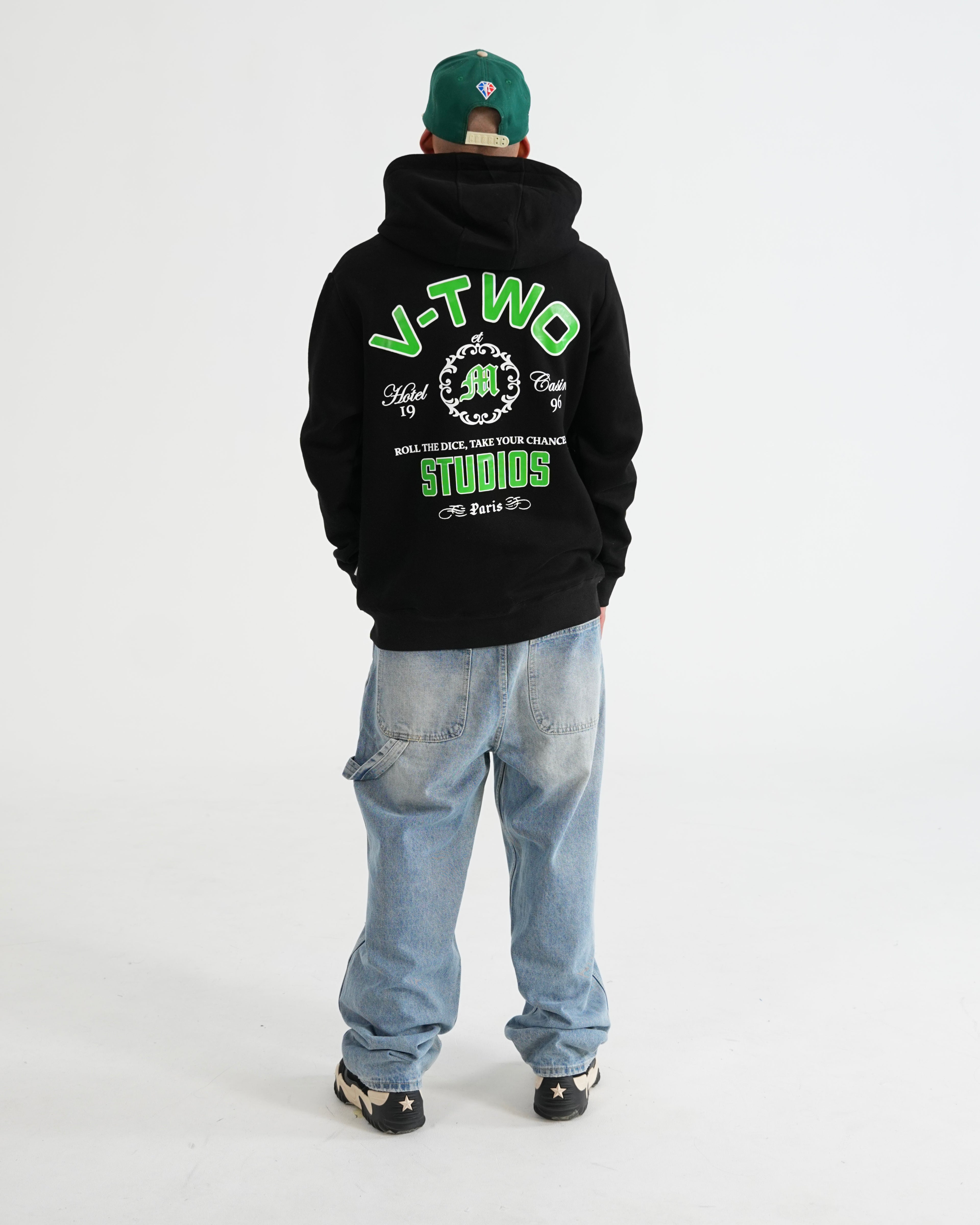 HOODIE FSA071 NEGRO