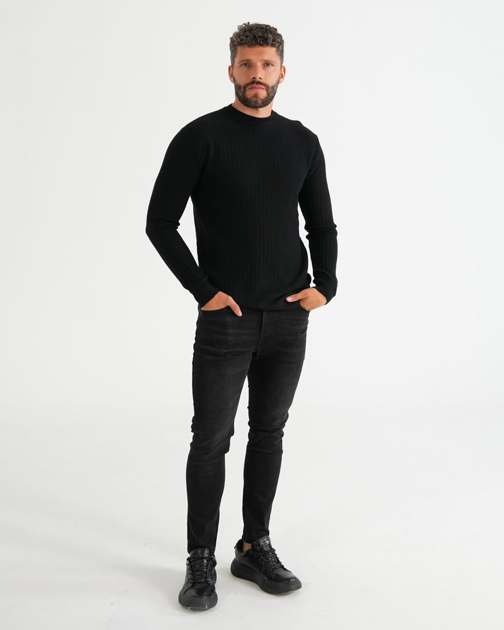 SUÉTER HISA024 NEGRO