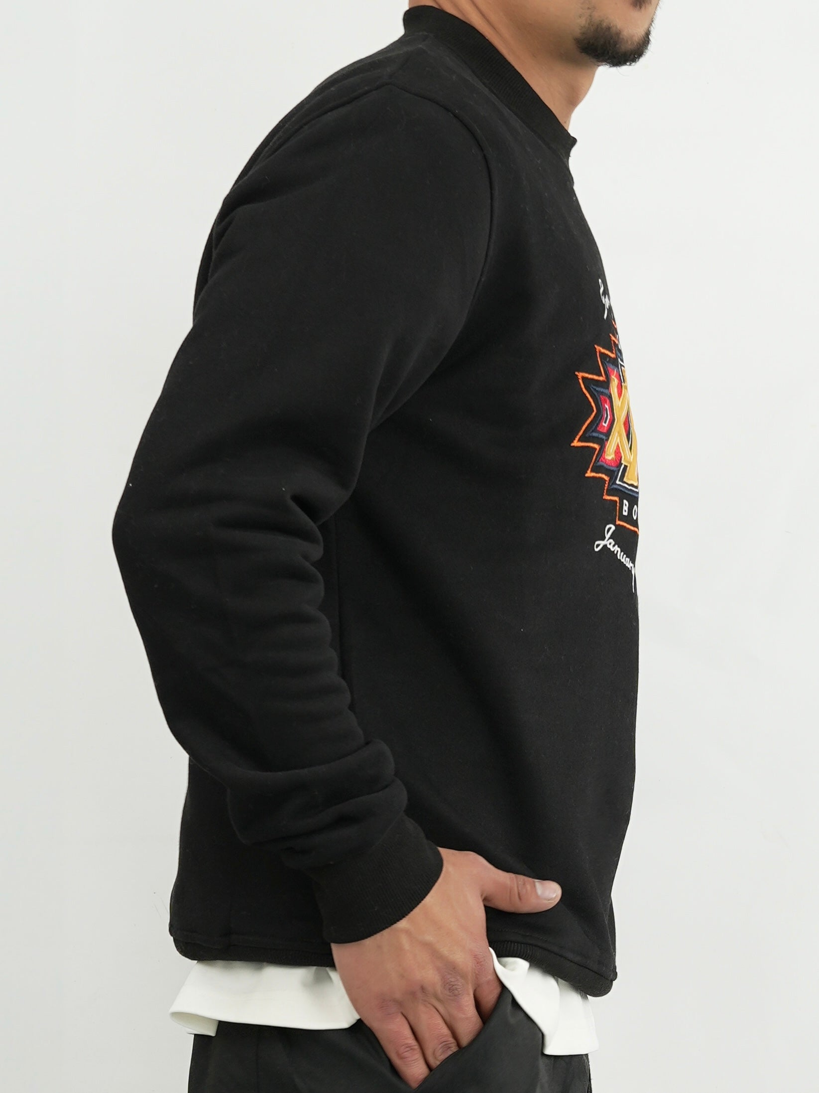 BUZO LSA021 NEGRO