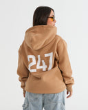 HOODIE FSA083 CAFE