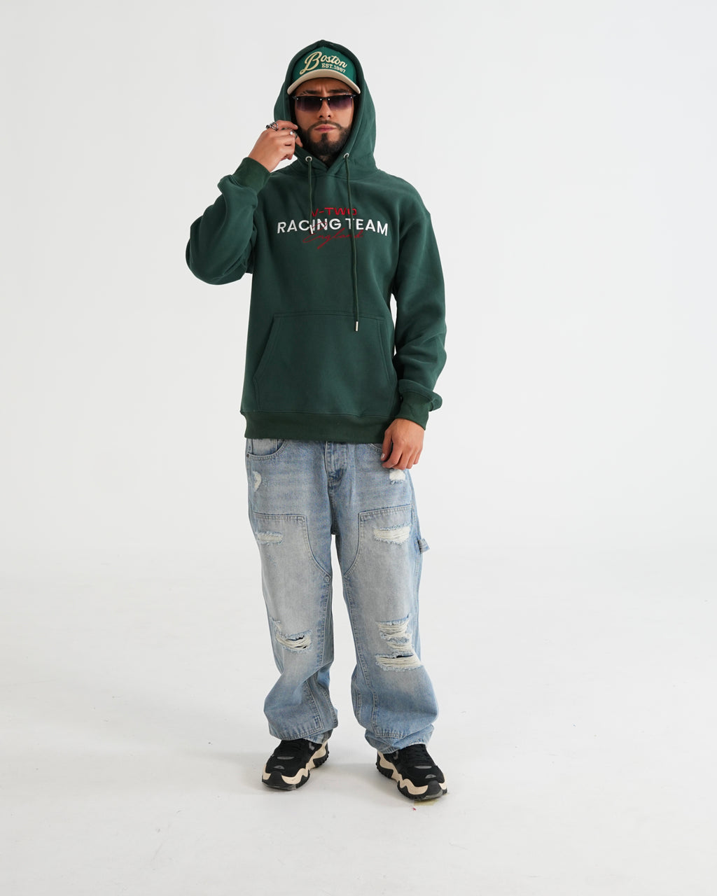 HOODIE FSA079 VERDE