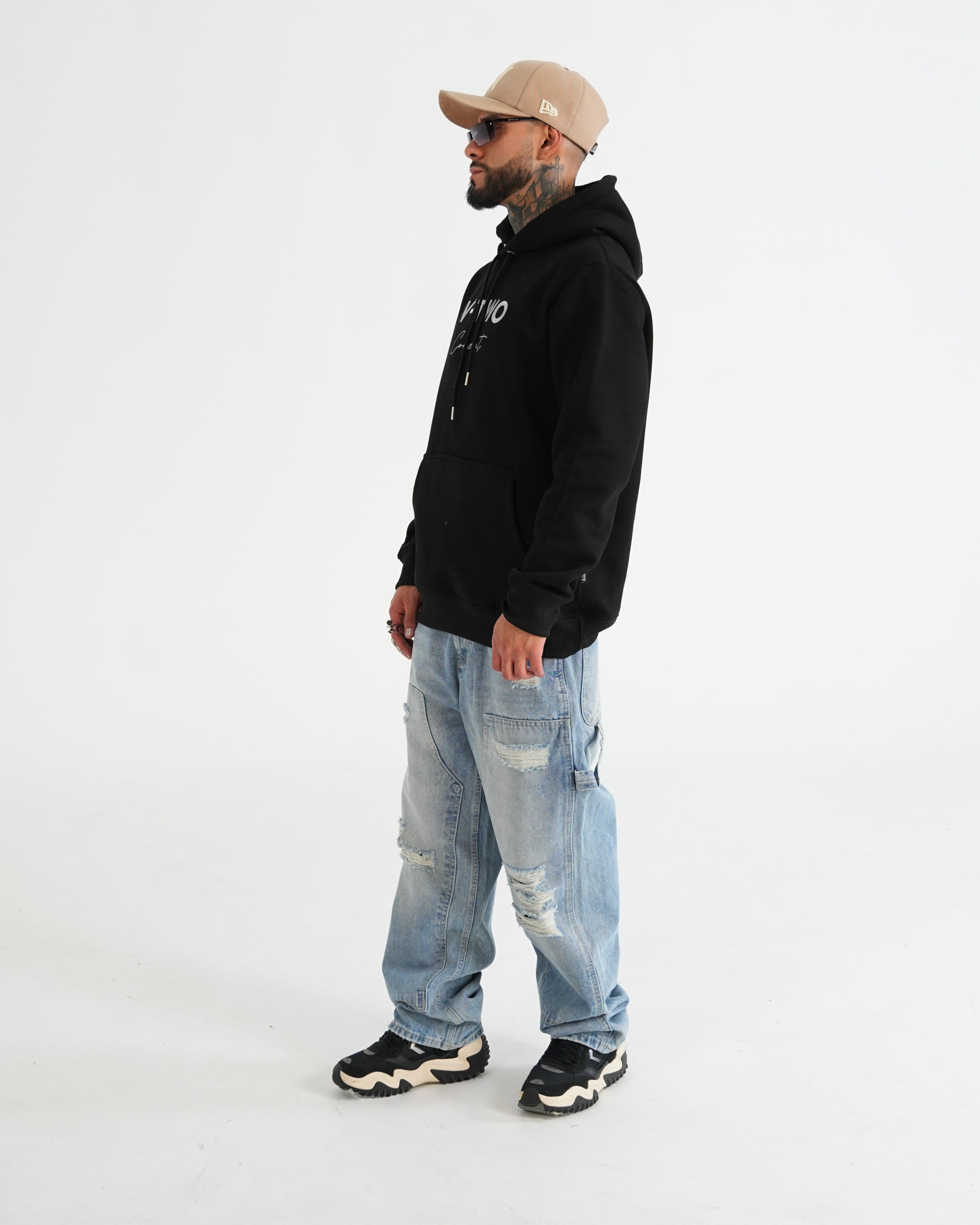 HOODIE FSA070 NEGRO