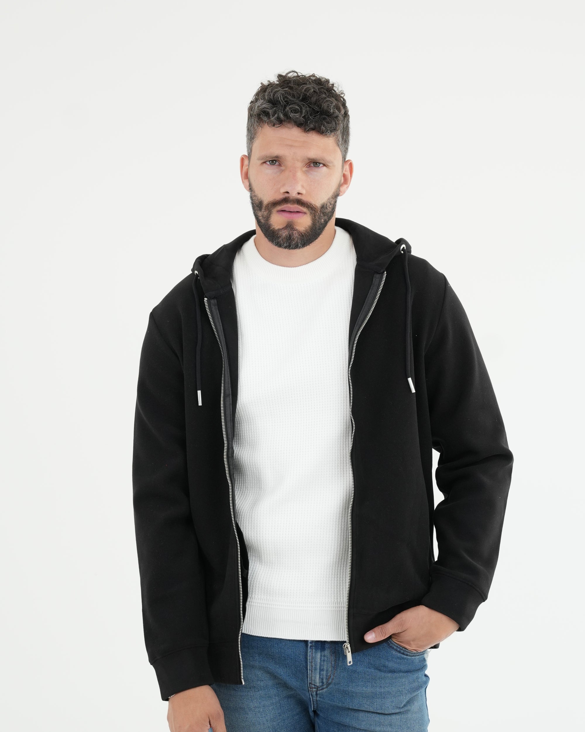 CHAQUETA HISA017 NEGRO