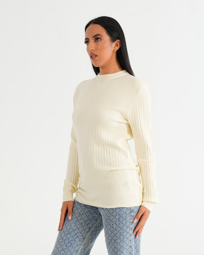 SUÉTER HISA024 BLANCO