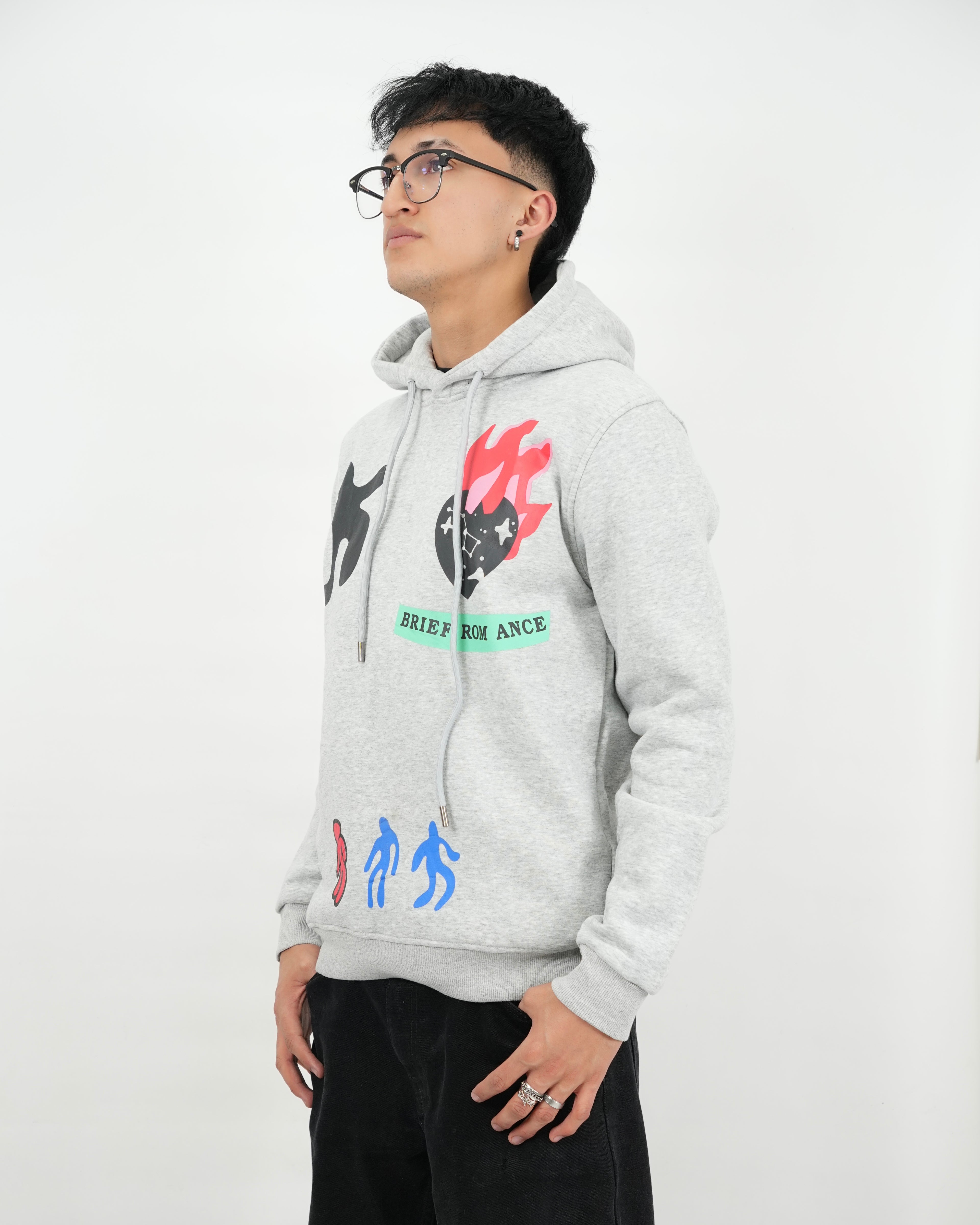 HOODIE LSA004 GRIS