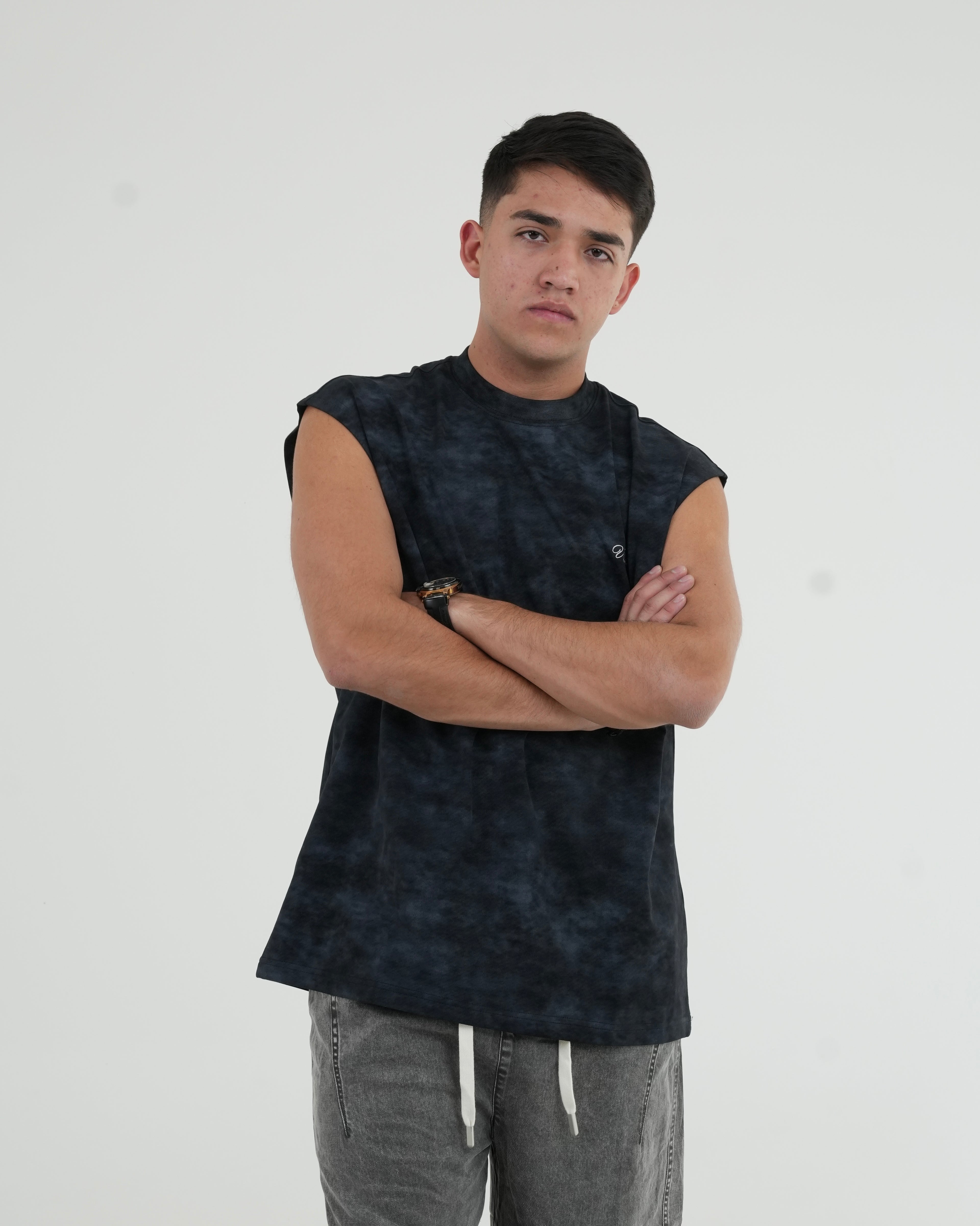 CAMISA FCA017 NEGRO