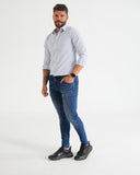 JEAN JH001 JBP AZUL