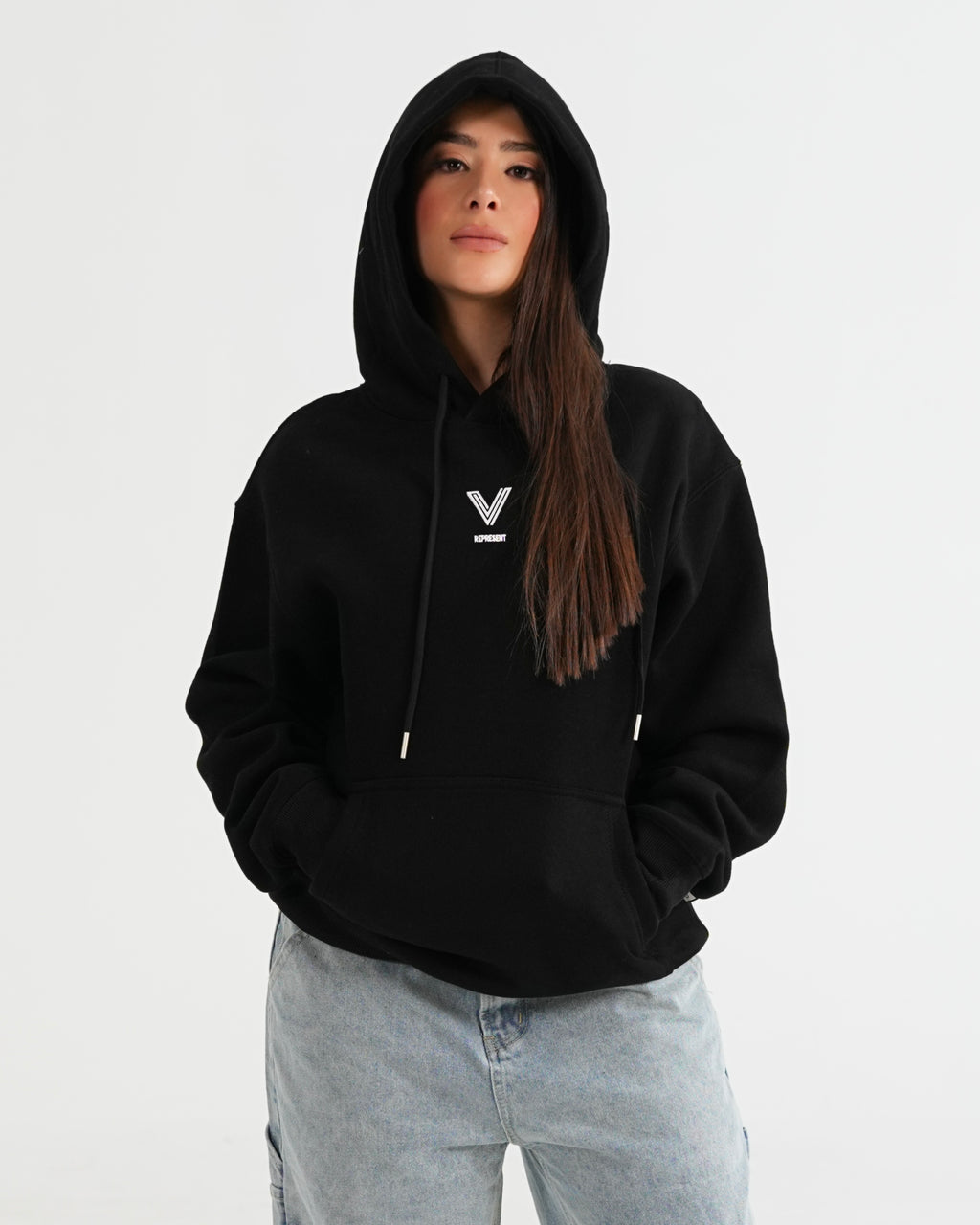 HOODIE FSA083 NEGRO