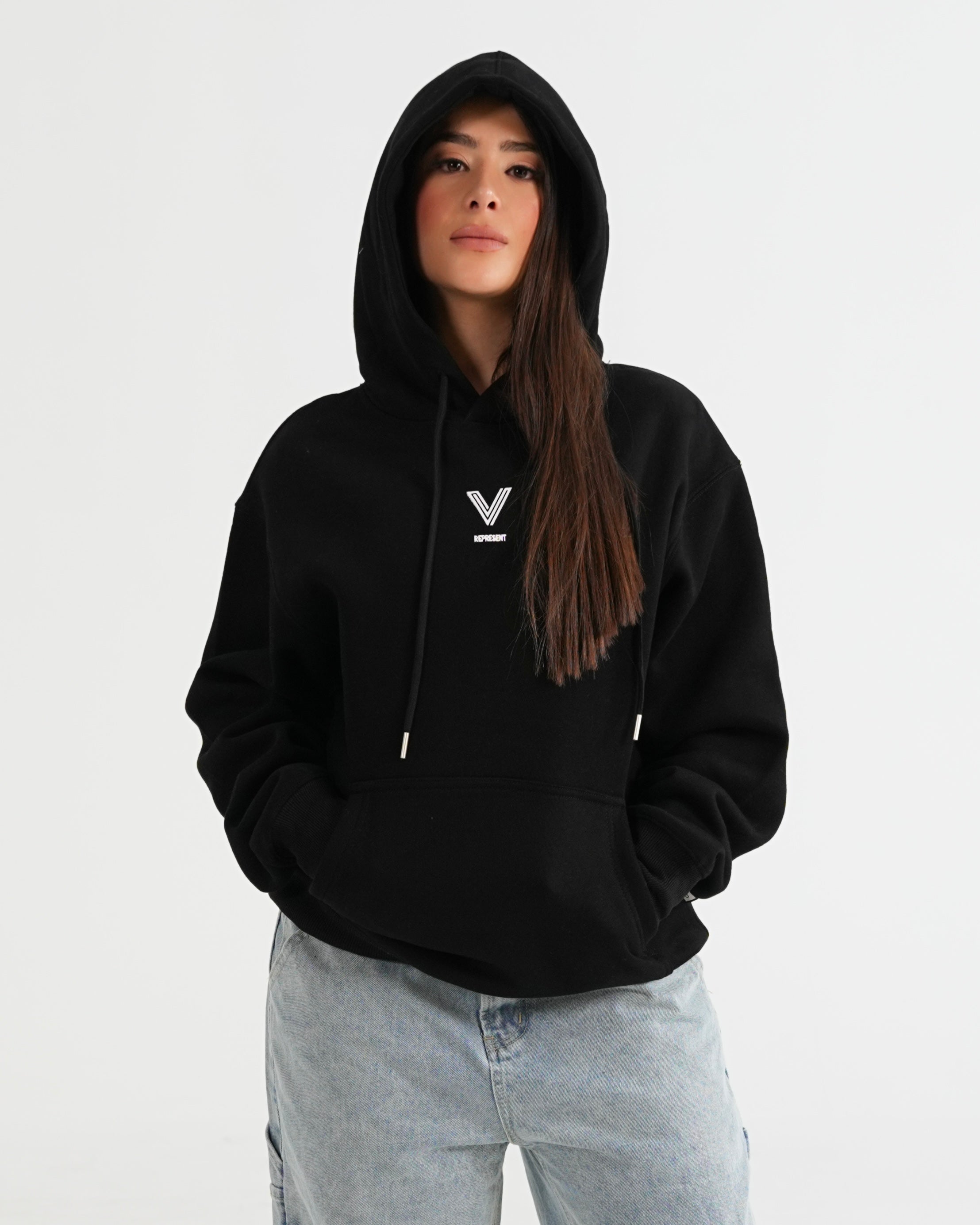 HOODIE FSA083 NEGRO