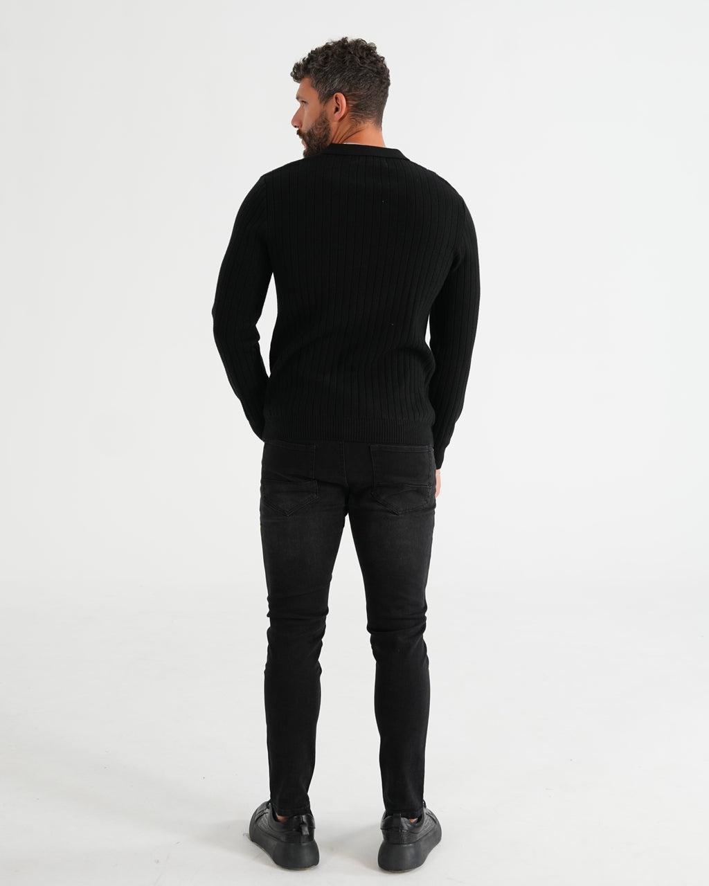 SUÉTER HISA022 NEGRO