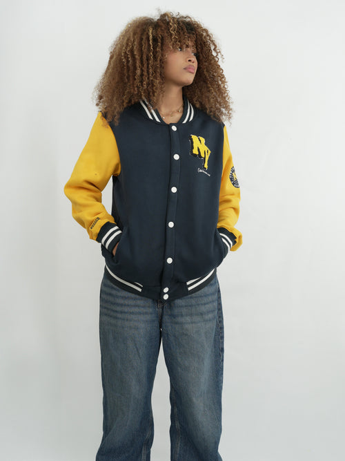 BEISBOLERA  FSA006 AZUL.O - AMARILLO