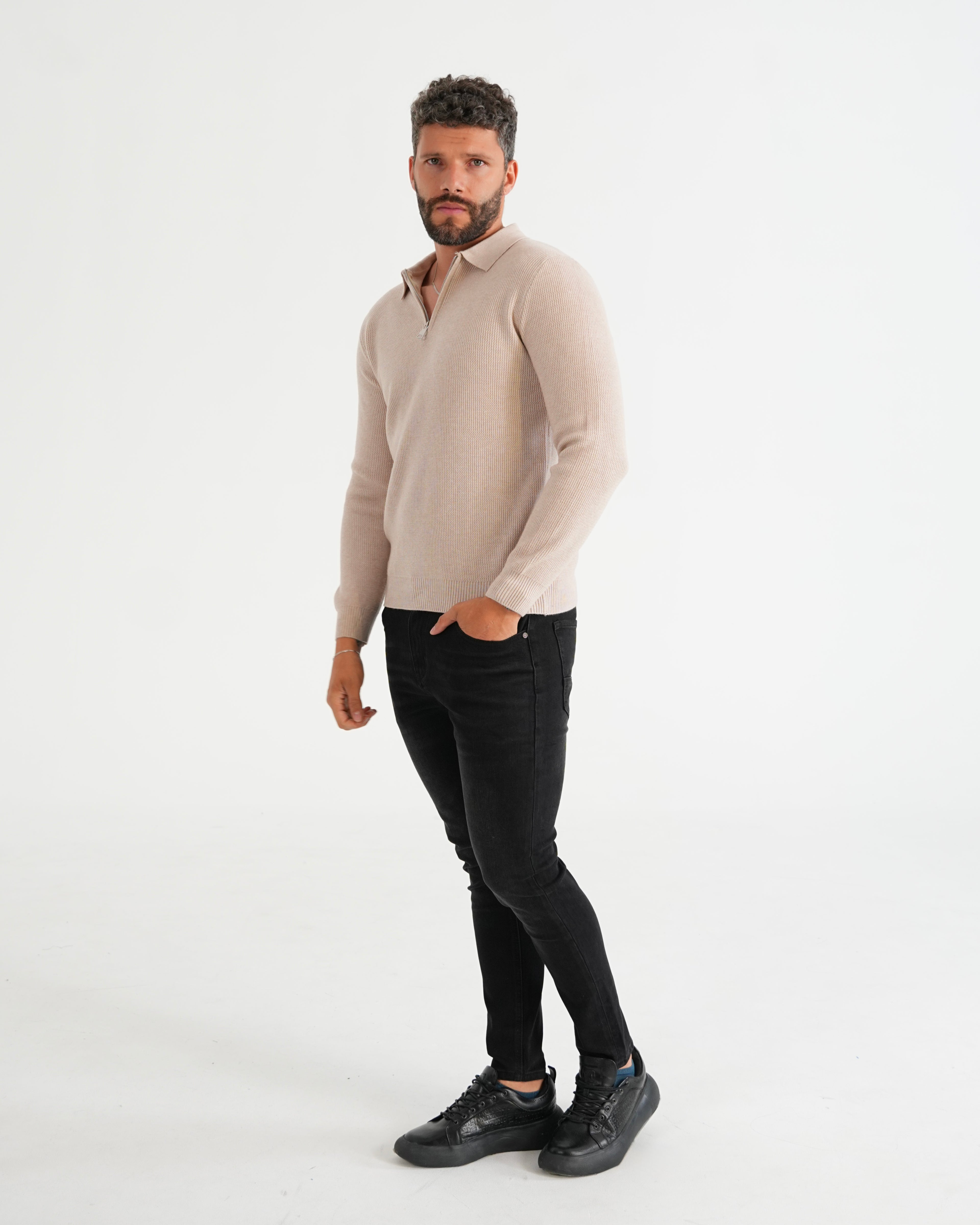 SUÉTER HISA021 GRIS