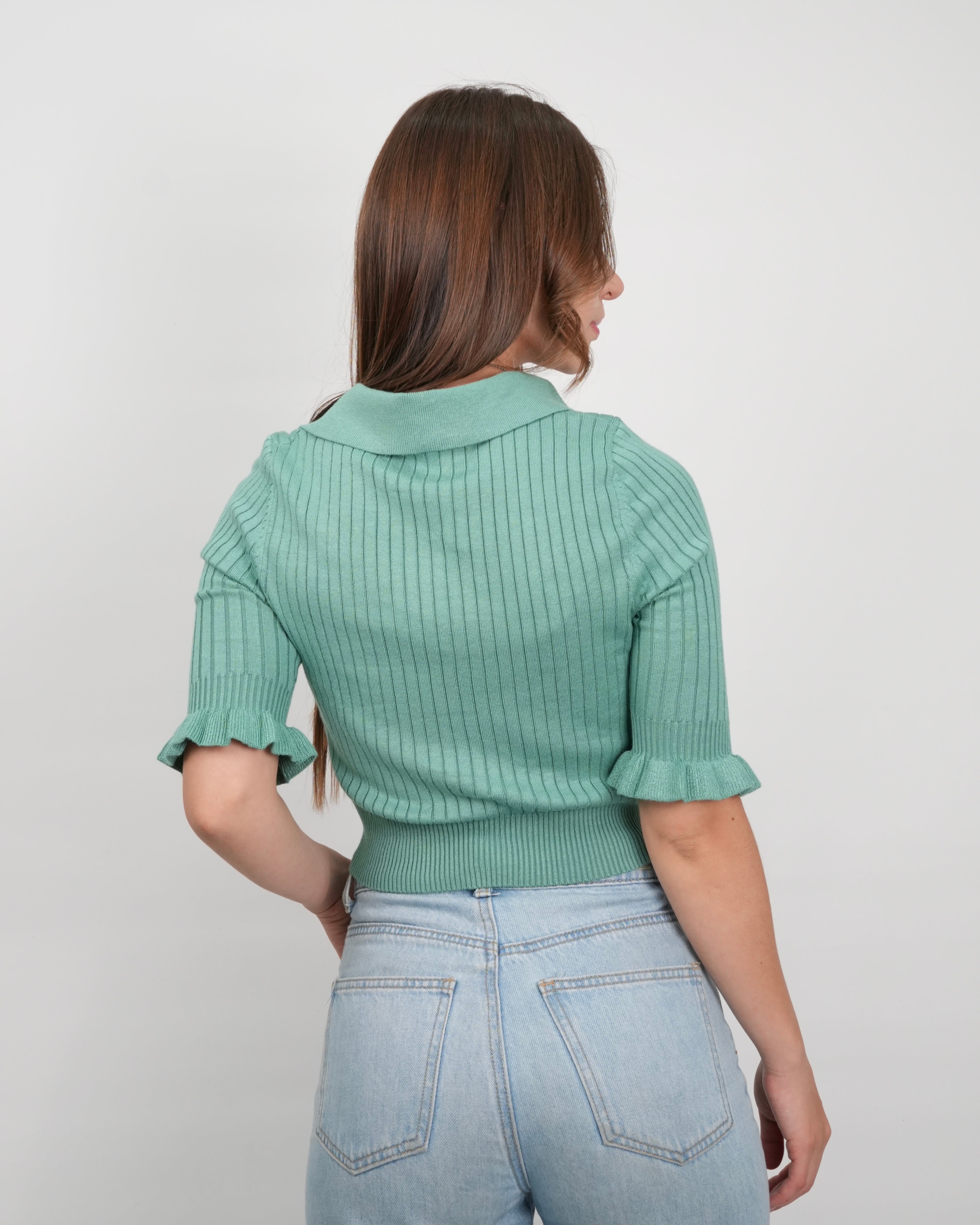 BLUSA MSA086  VERDE