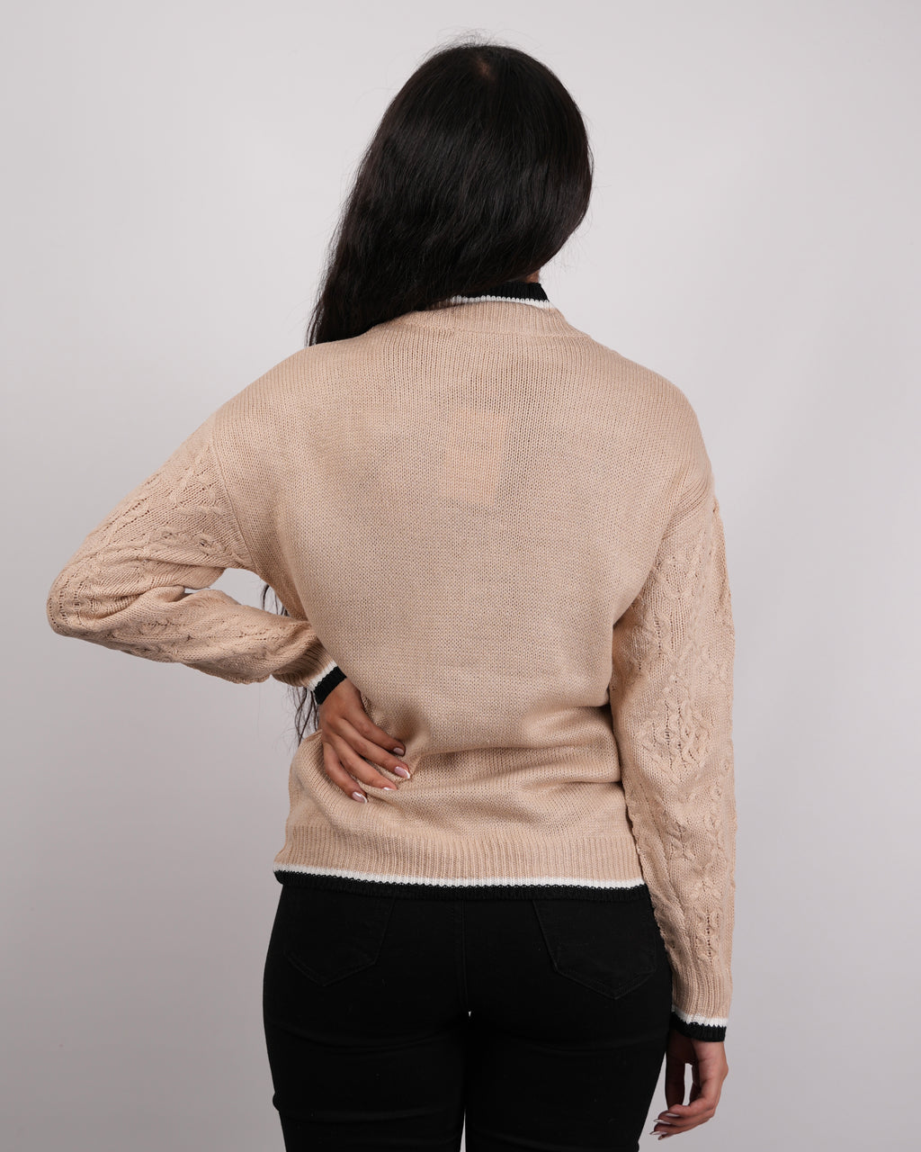 SUETER MUJER MSA204 PERLA