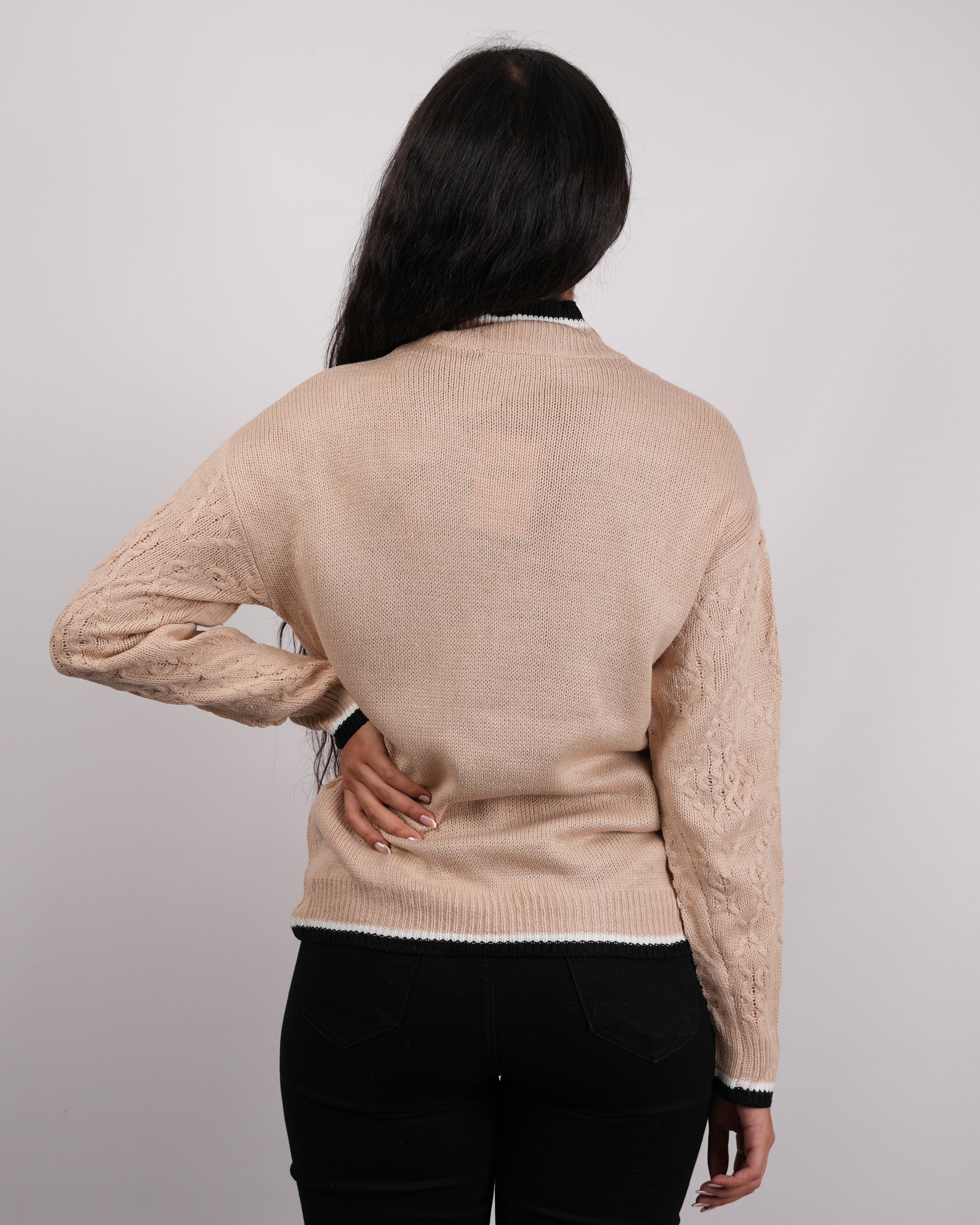 SUETER MUJER MSA204 PERLA