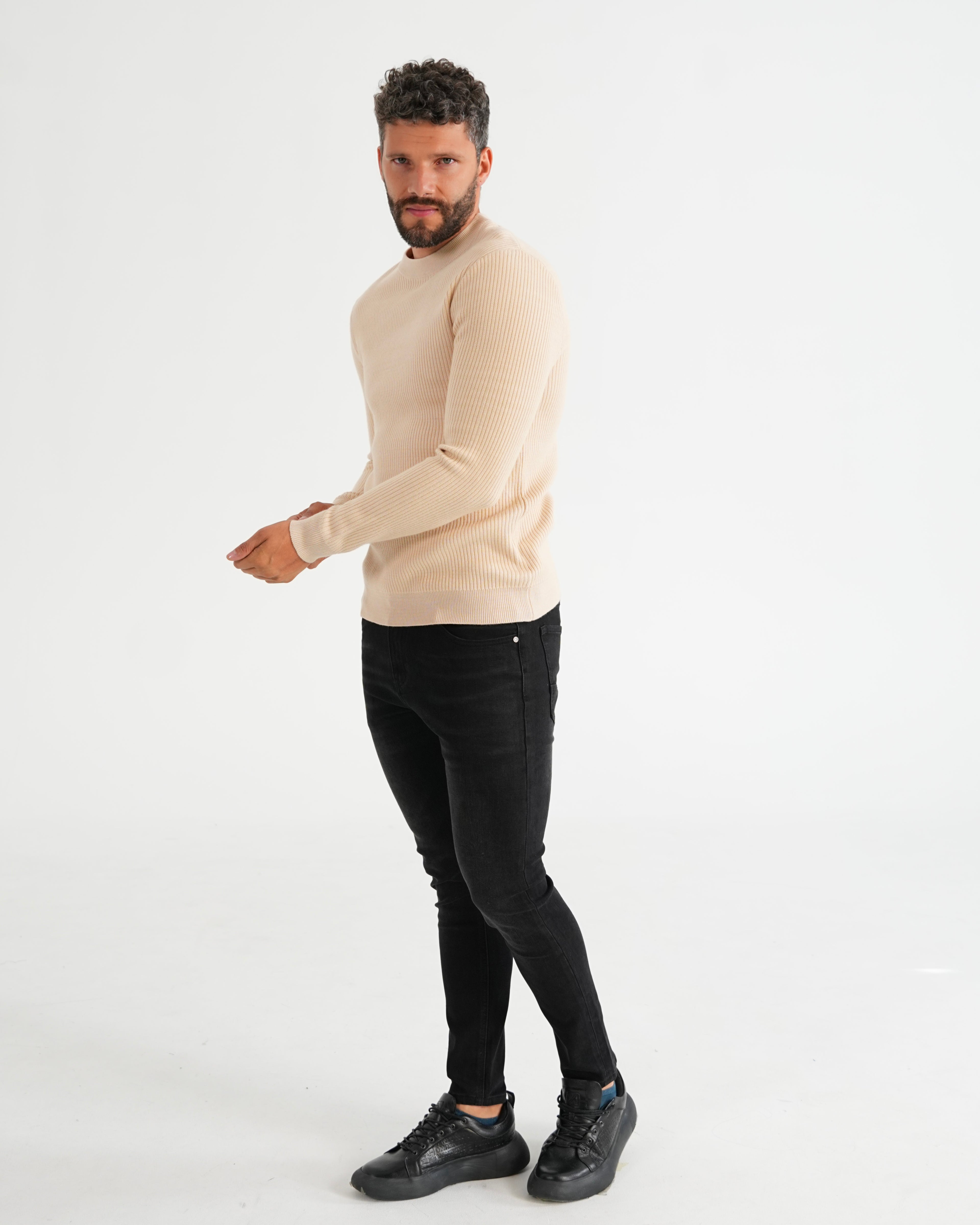 SUÉTER HISA032 KHAKI