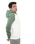 CHAQUETA SA104 VERDE BLANCO