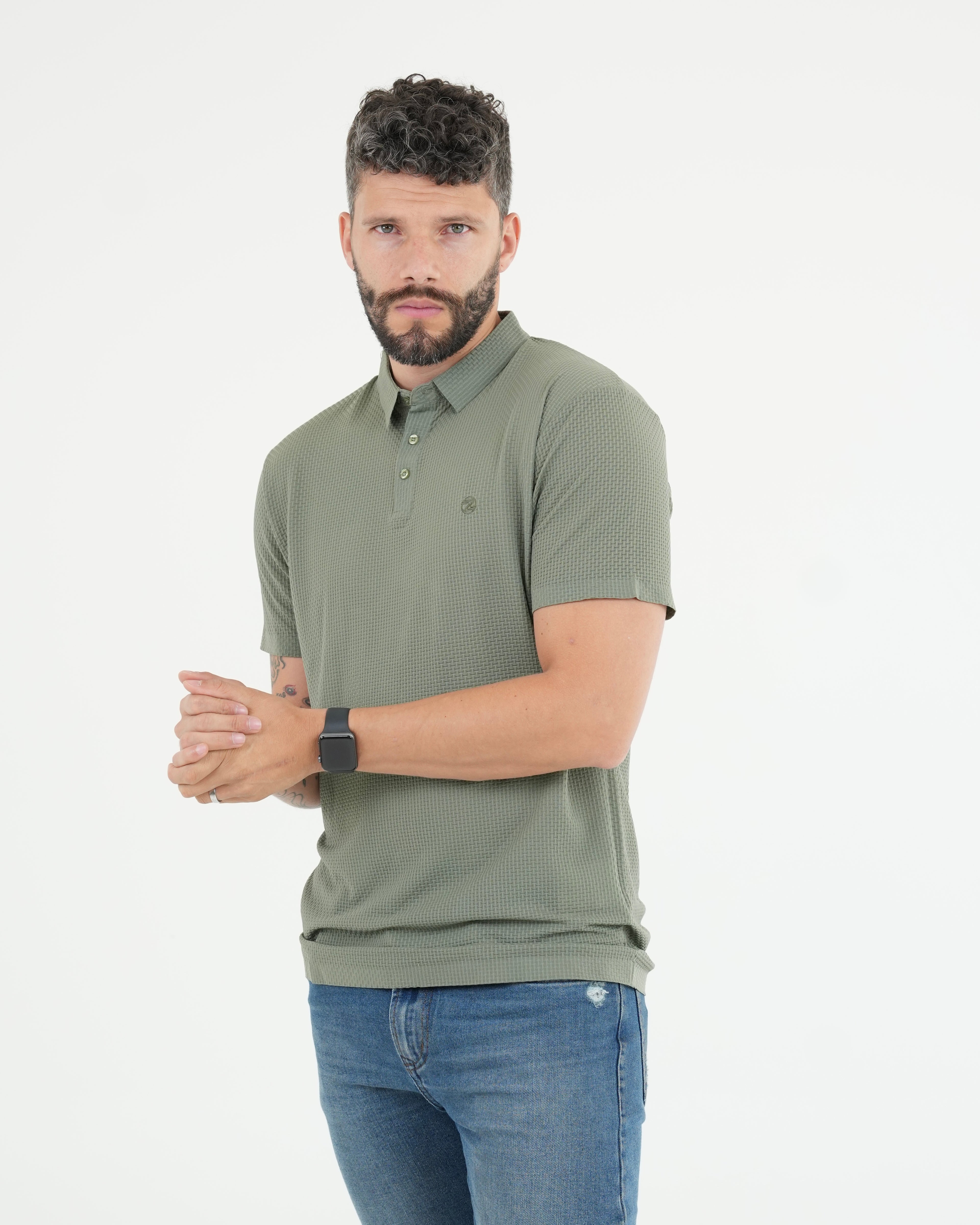 CAMISA POLO JCA002 VERDE