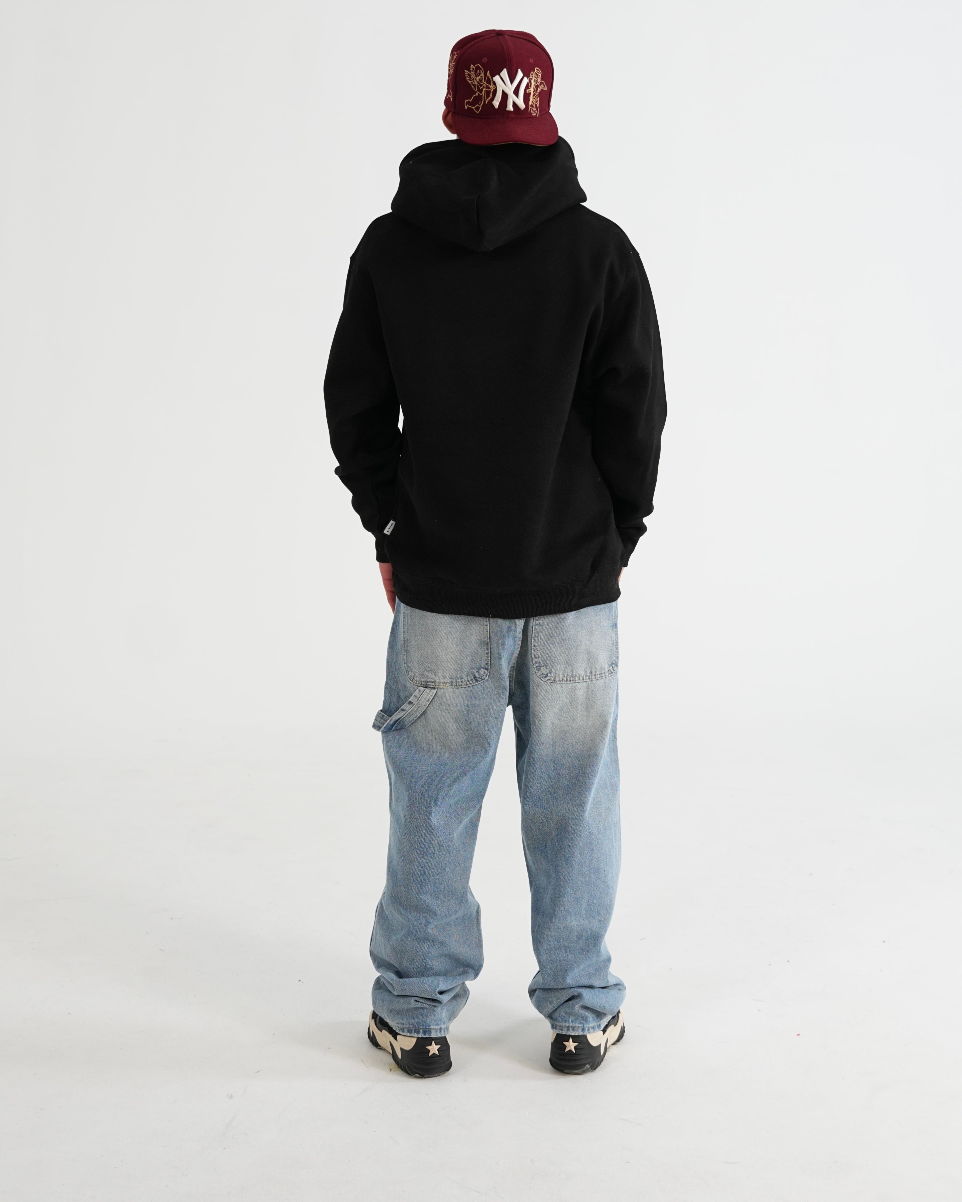 HOODIE FSA082 NEGRO