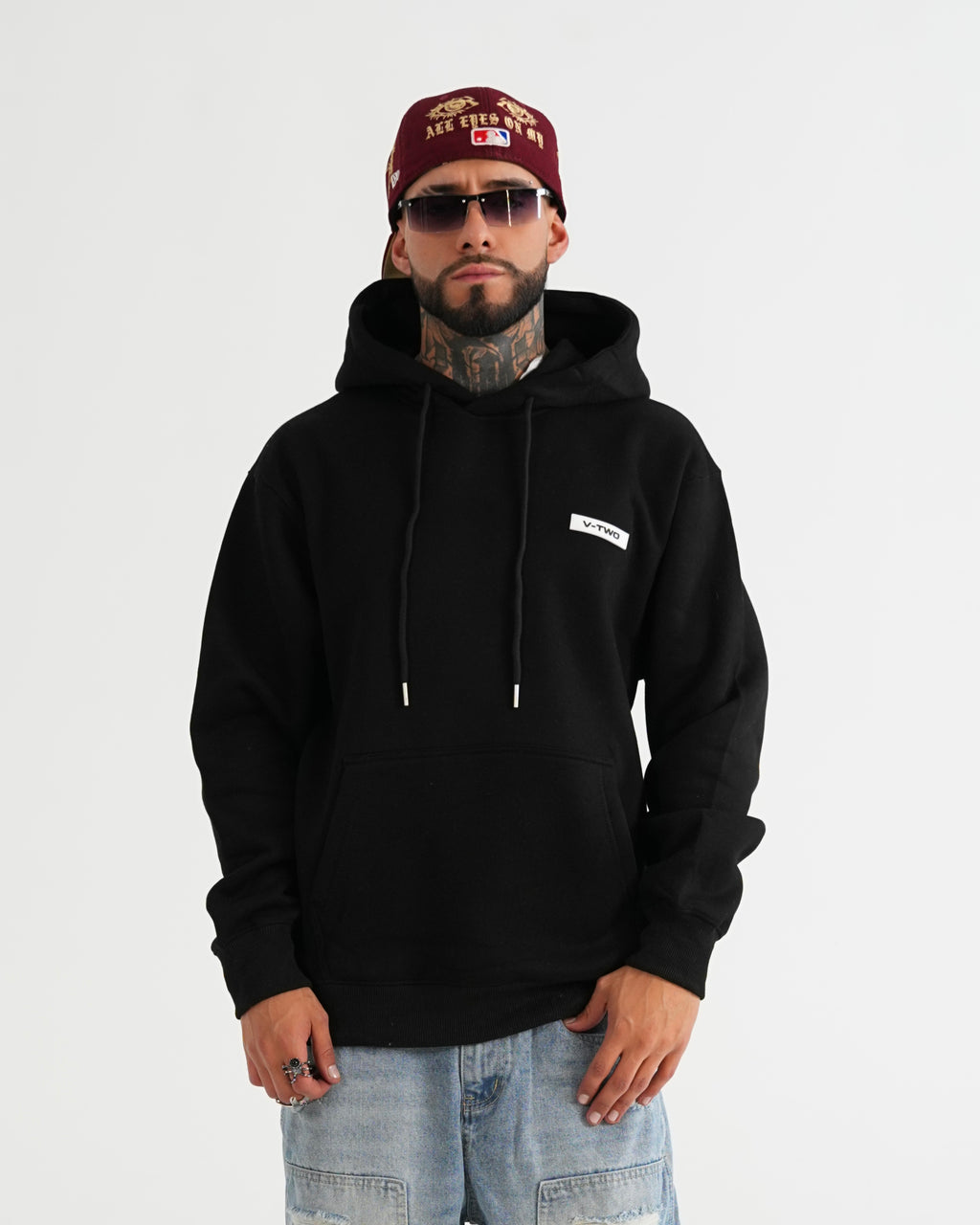 HOODIE FSA082 NEGRO