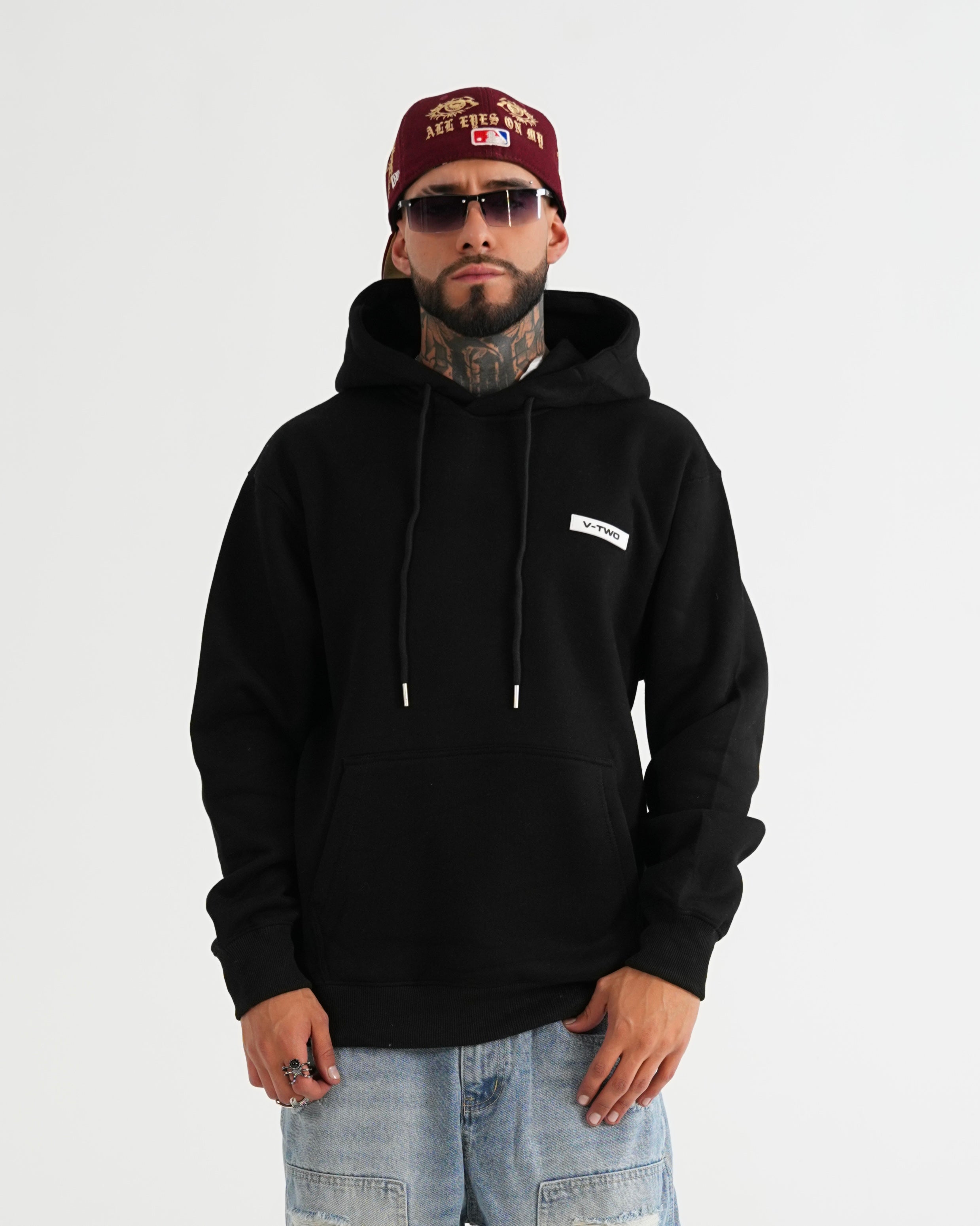 HOODIE FSA082 NEGRO