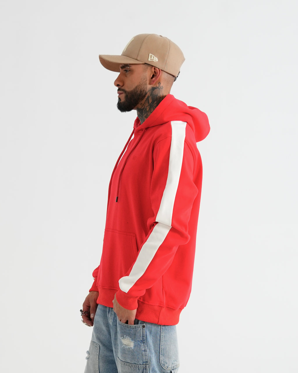 HOODIE LSA024 ROJO