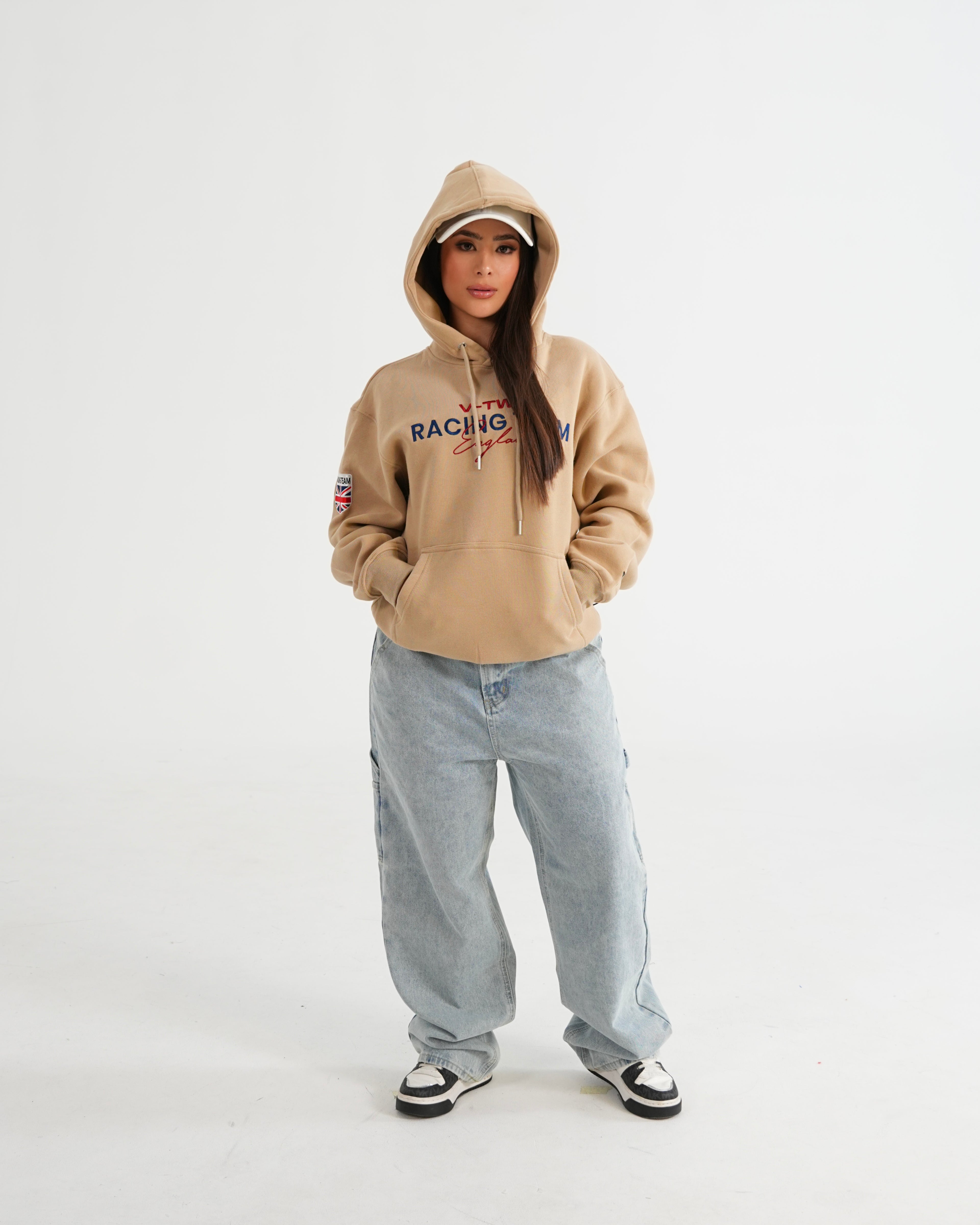 HOODIE FSA079 KHAKI