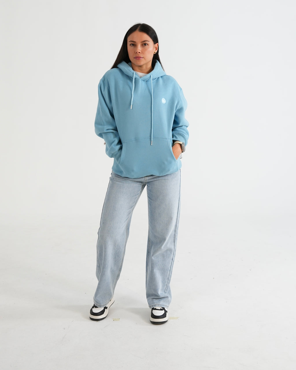 HOODIE FSA085 AZUL C