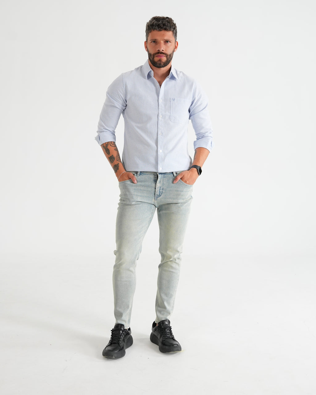 JEAN JH001 JBF AZUL
