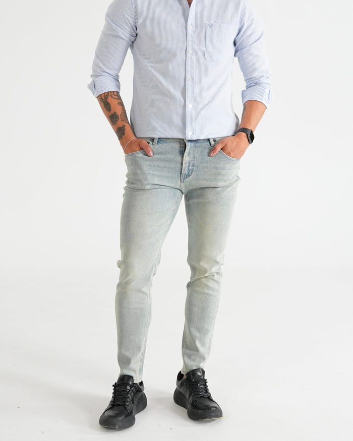 JEAN JH001 JBF AZUL