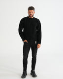 SUÉTER HISA028 NEGRO