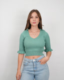 BLUSA MSA086  VERDE